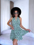 "COSMOPOLITAN" floral dress - green